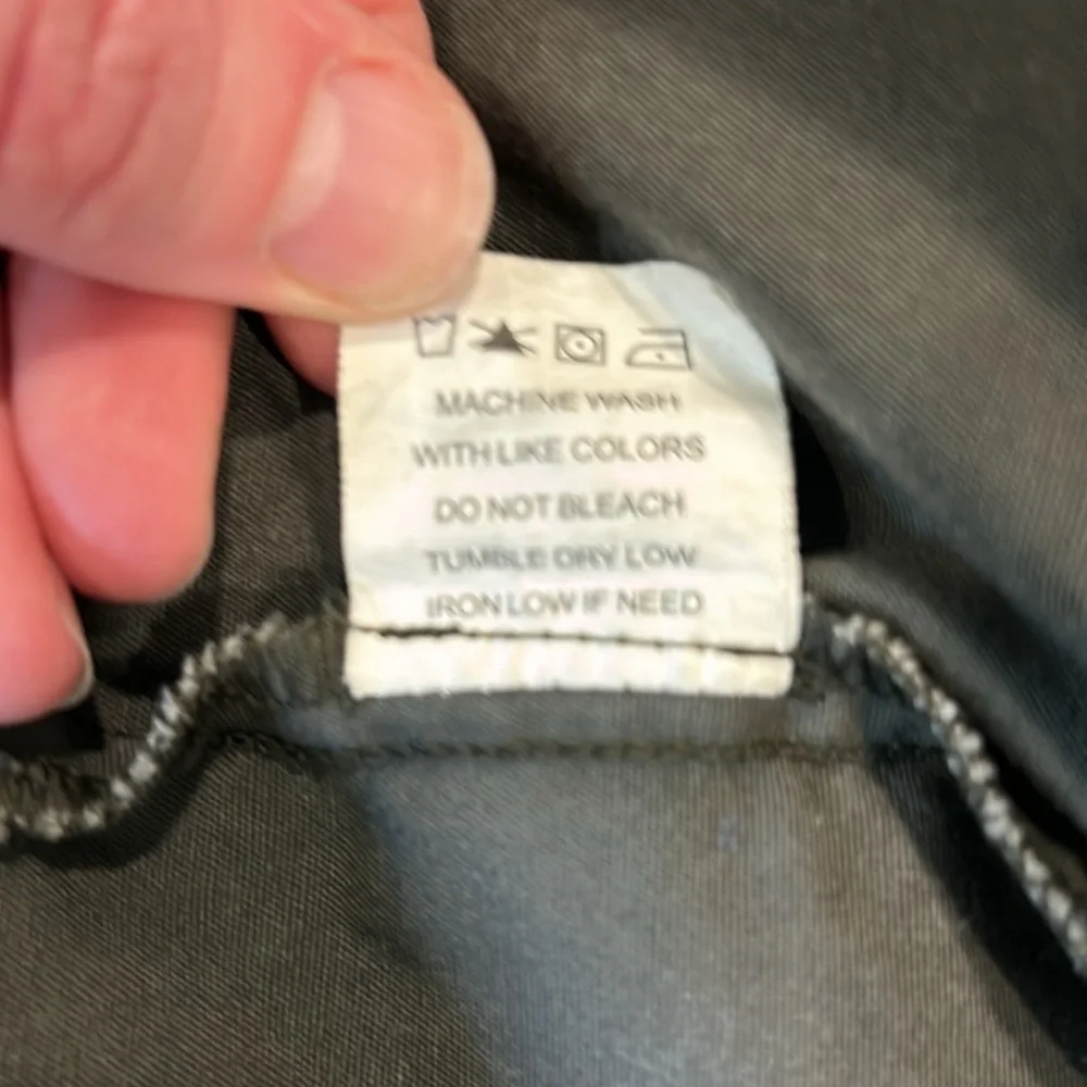 Ambition Hooded Anorak Jacket from Nordstrom in Olive & Black Size Large - Picture 7 of 7